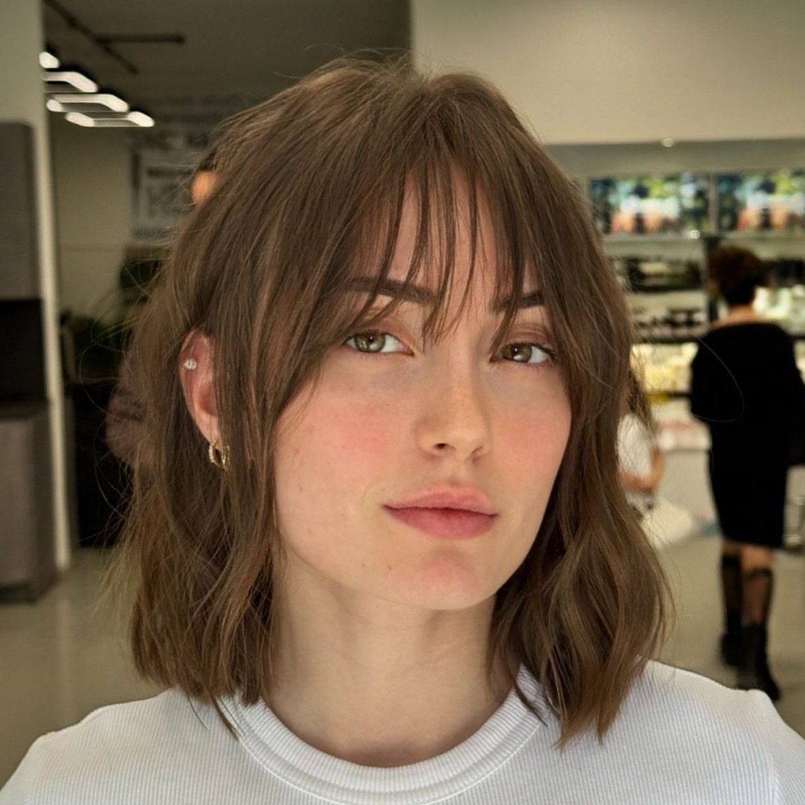 Modern Shag with Bangs