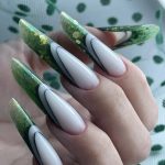 26 Green Nails Acrylic Designs: Trendy Manicure Inspirations For 2024