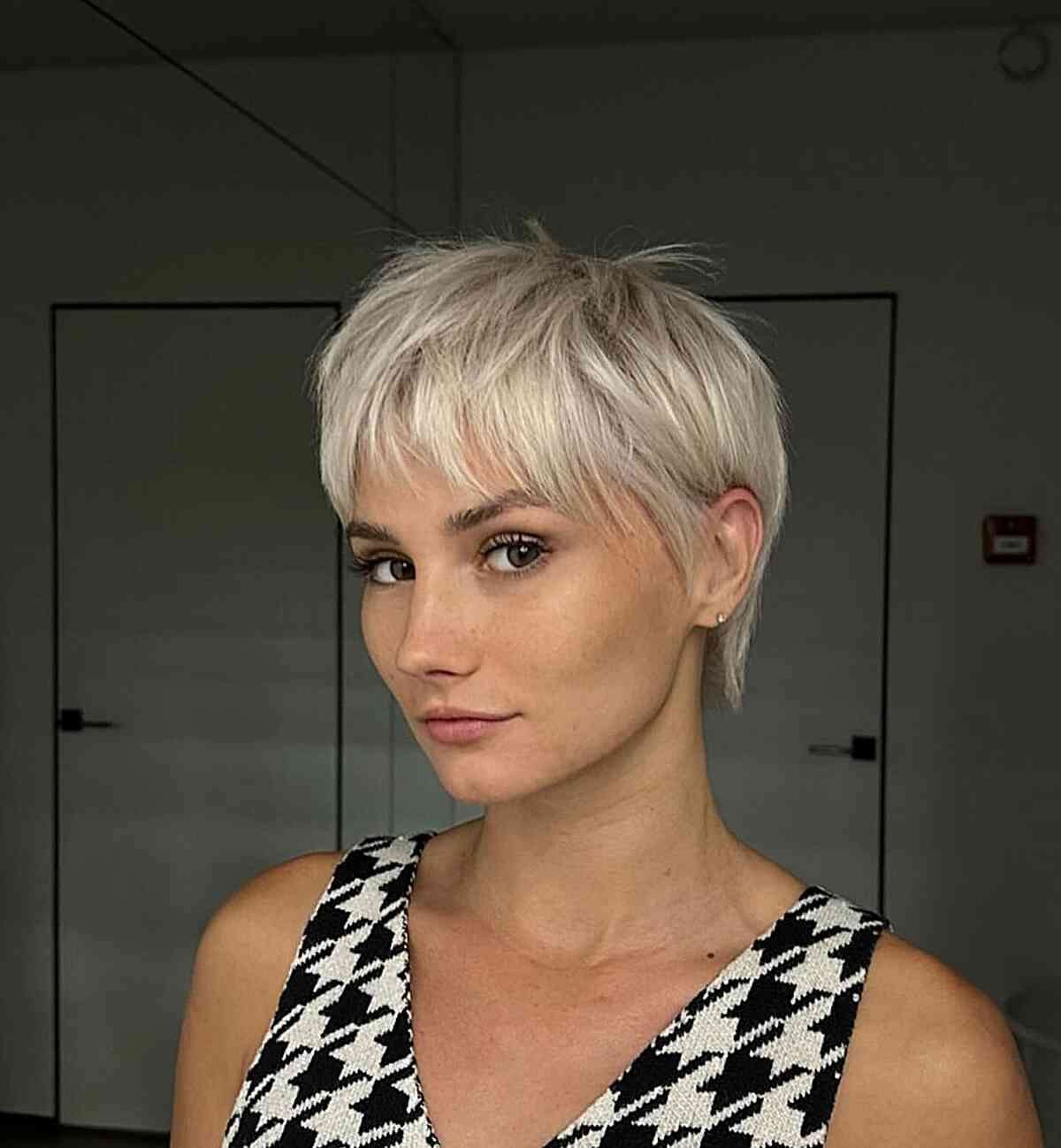 Pixie Perfection with Platinum Grace