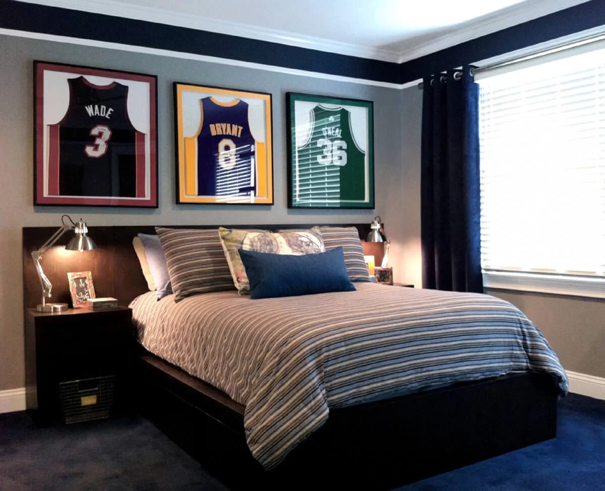 Basketball Wall of Fame Boy Room Decor