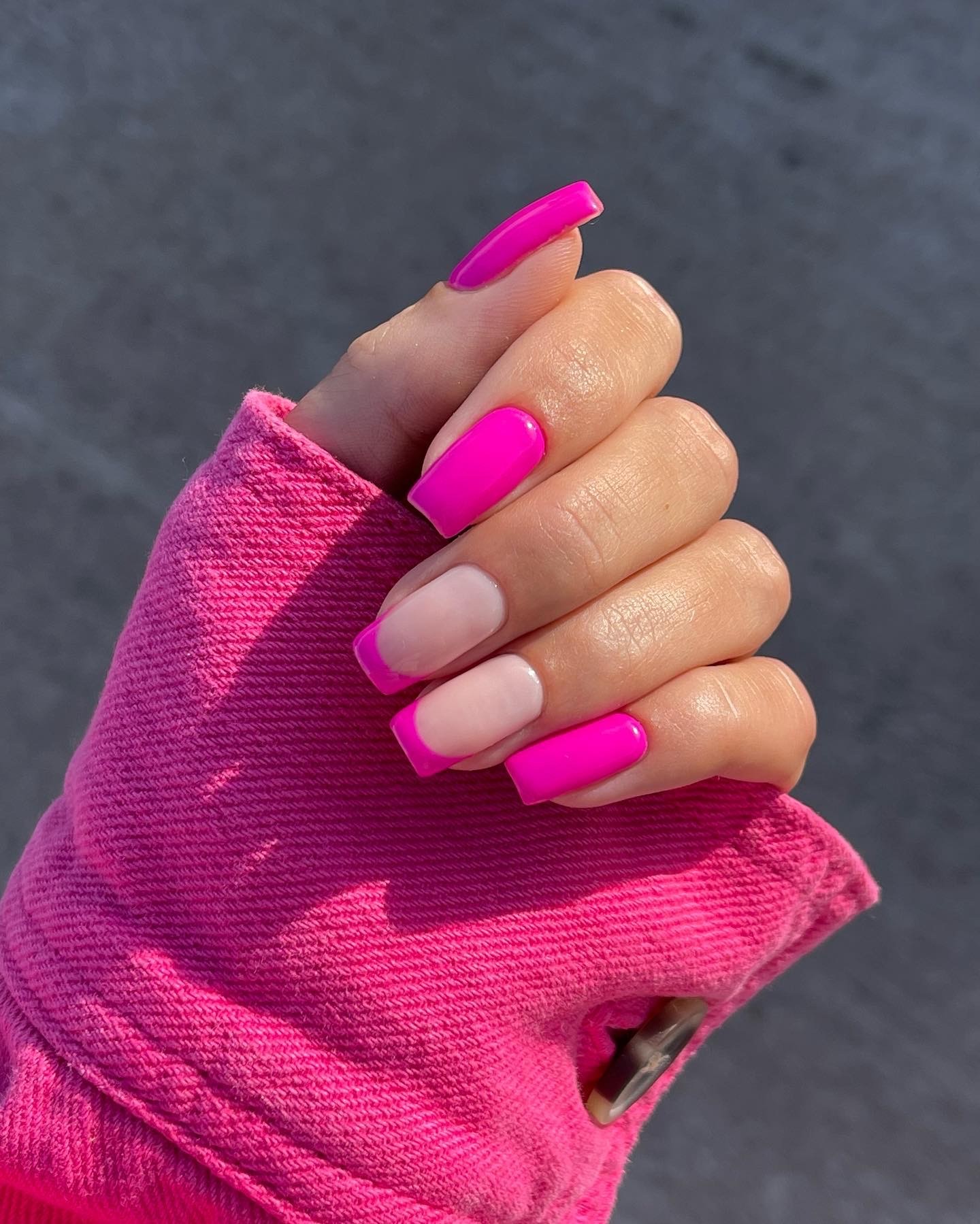 The Radiance of Hot Pink and Cozy Knits