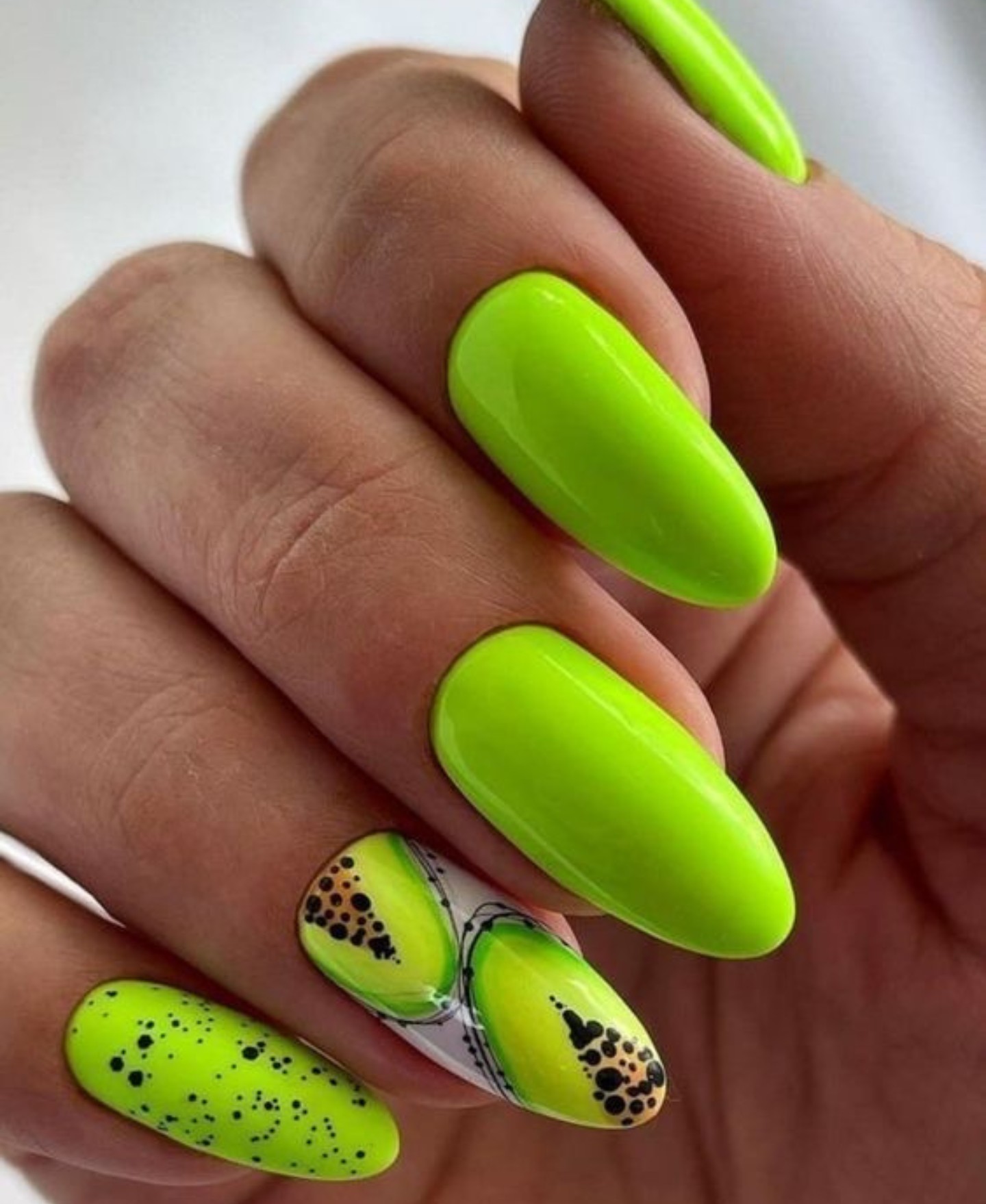 Lime Green with a Twist of Wildlife