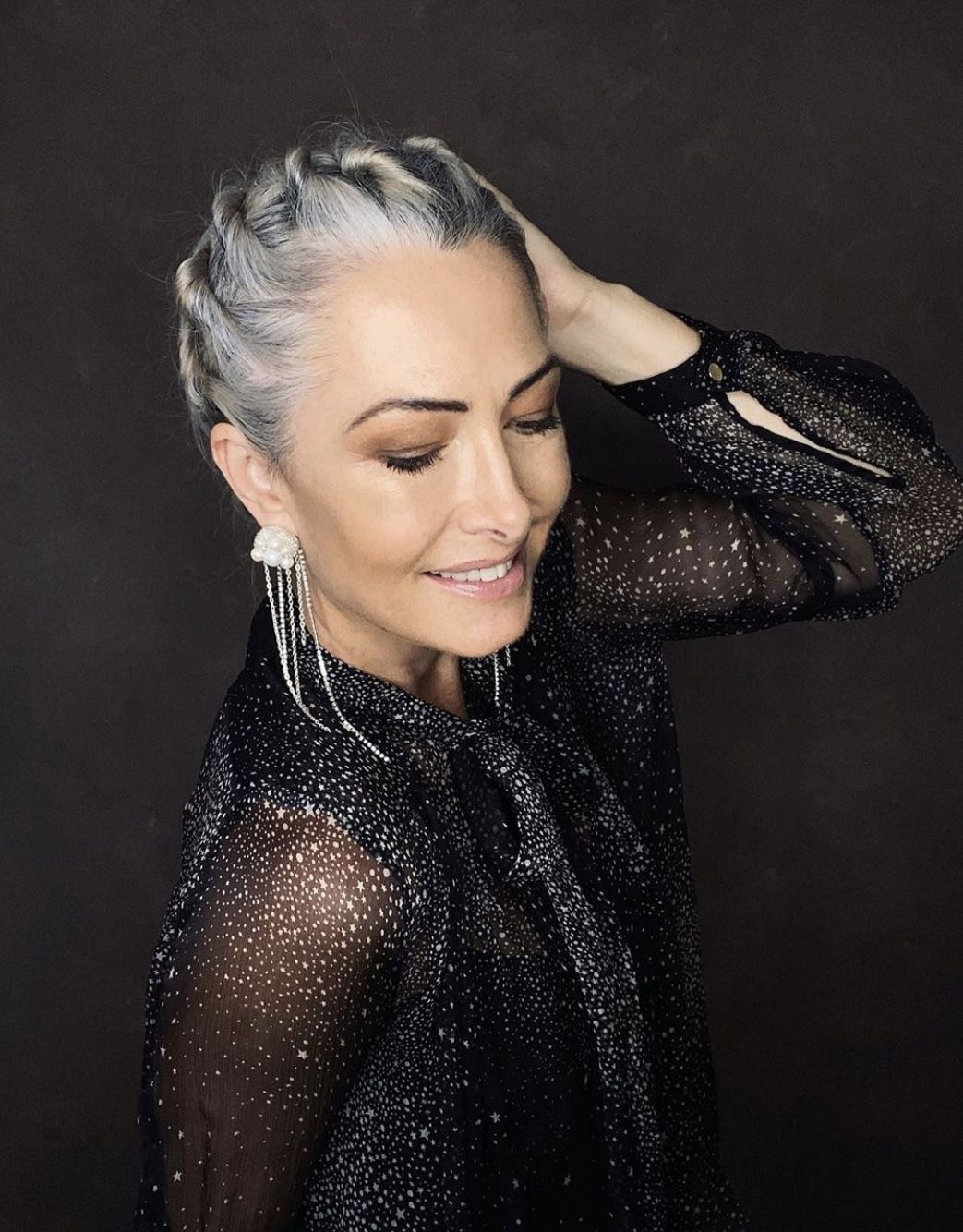 Sleek and Chic Double Cornrows