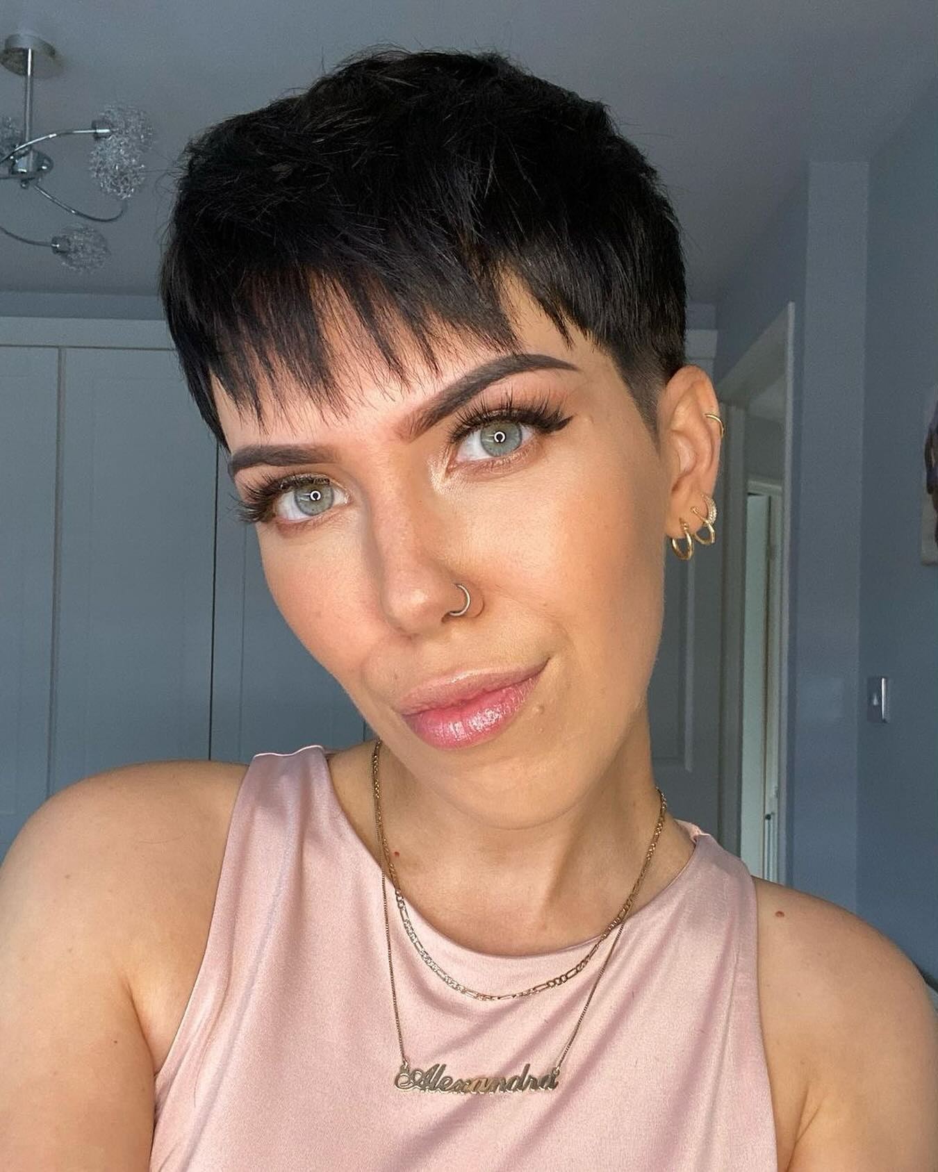 The Edgy Textured Pixie