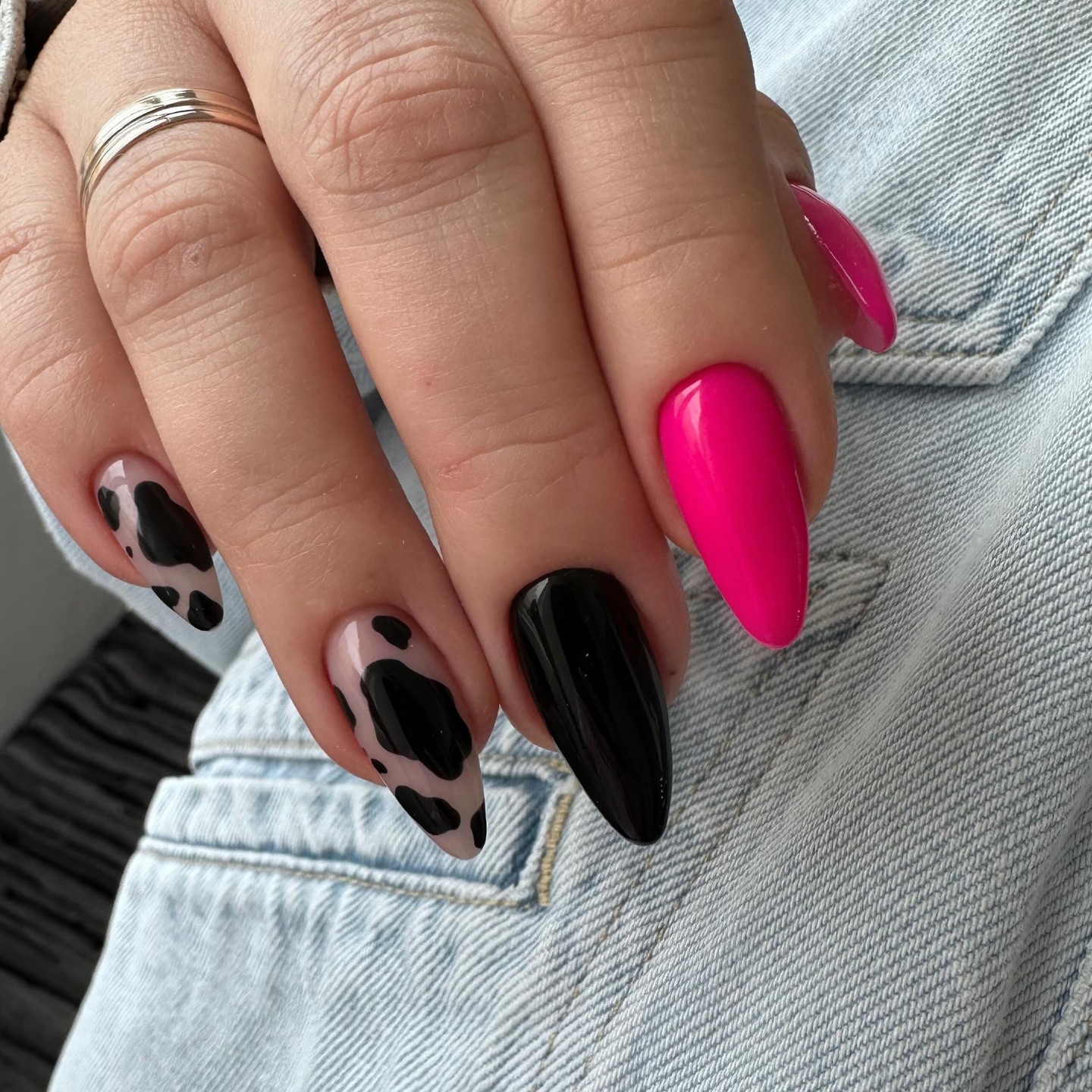 Fun and Funky Pink and Black Mix