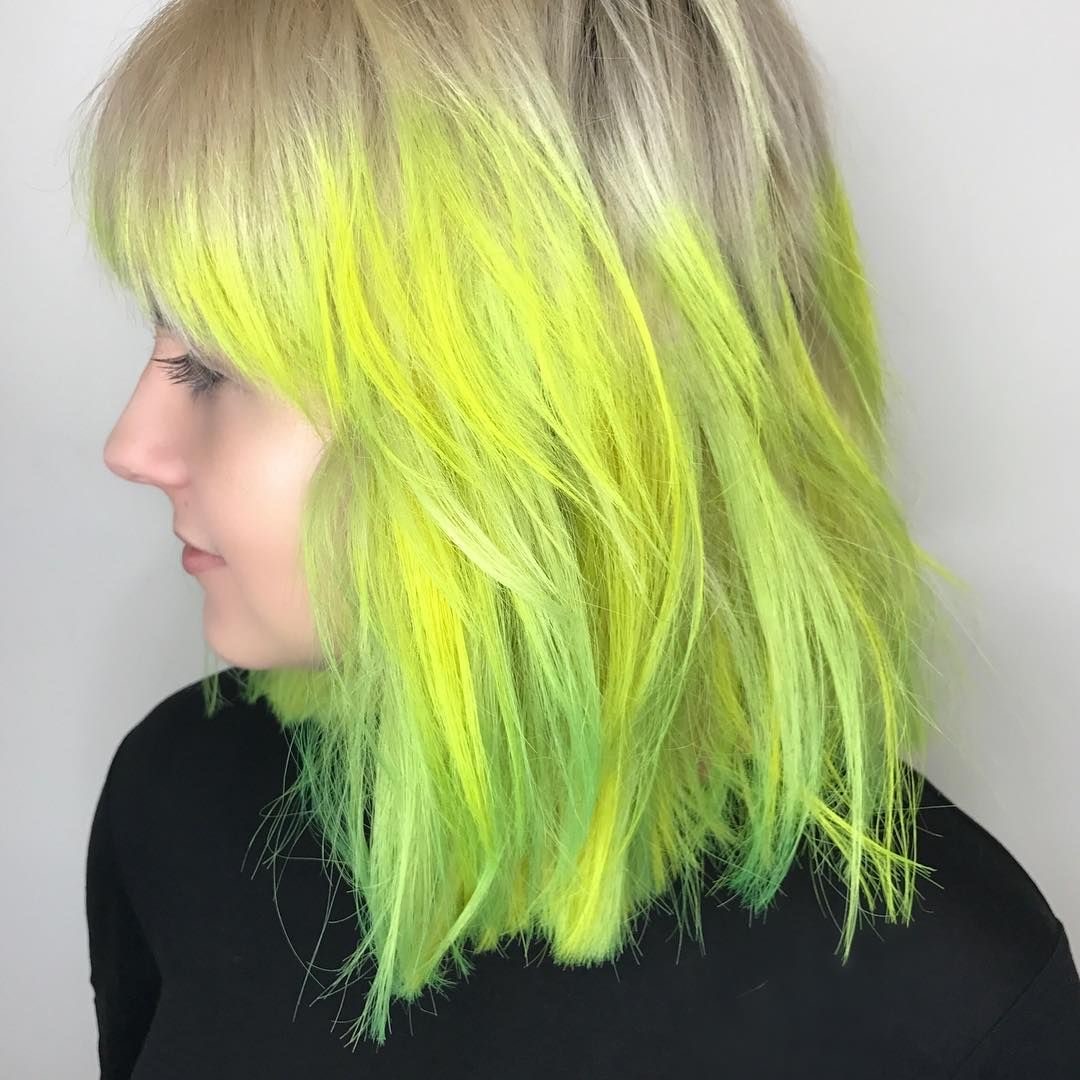 Neon Green Layers