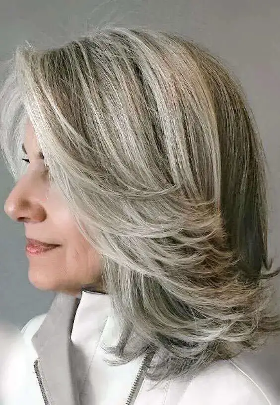 The Graceful Flow of Silver Layers