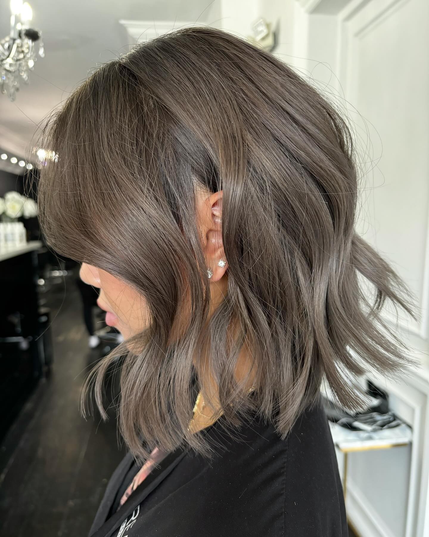 Korean-Inspired Soft Layered Ash Brown