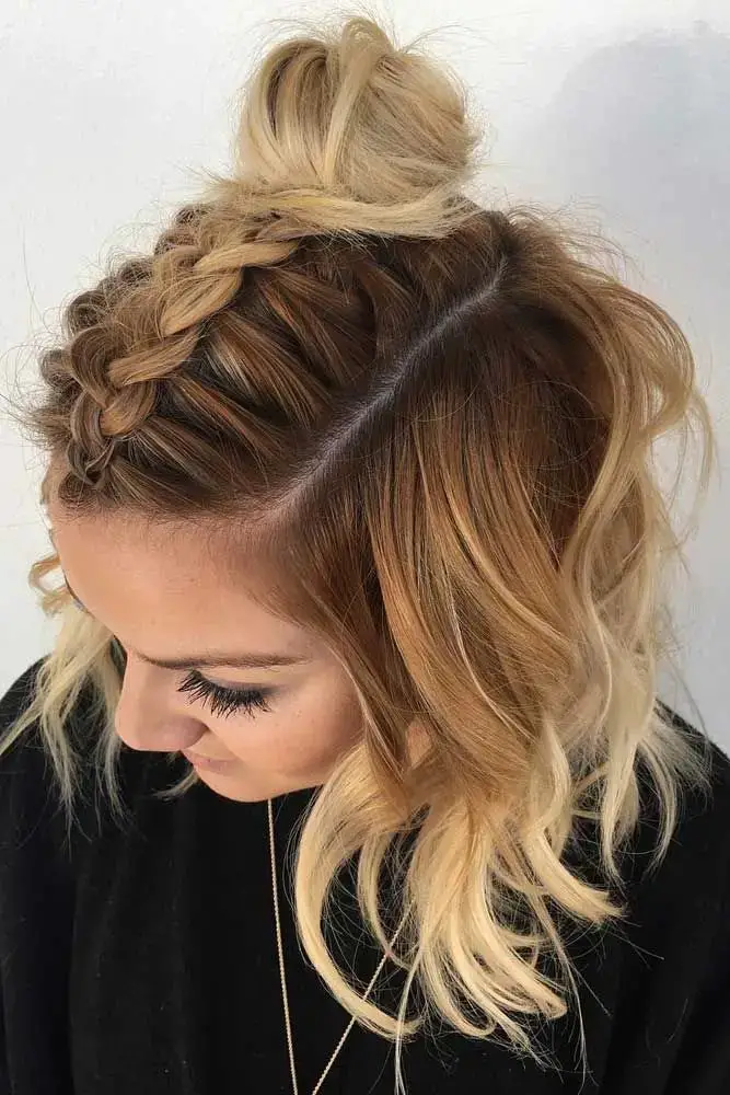 Braided Top Knot