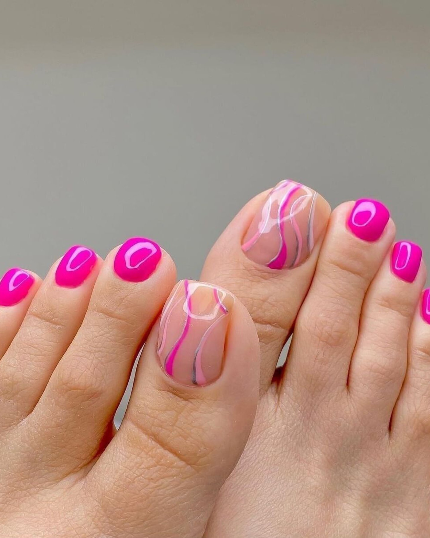 Pink Swirls