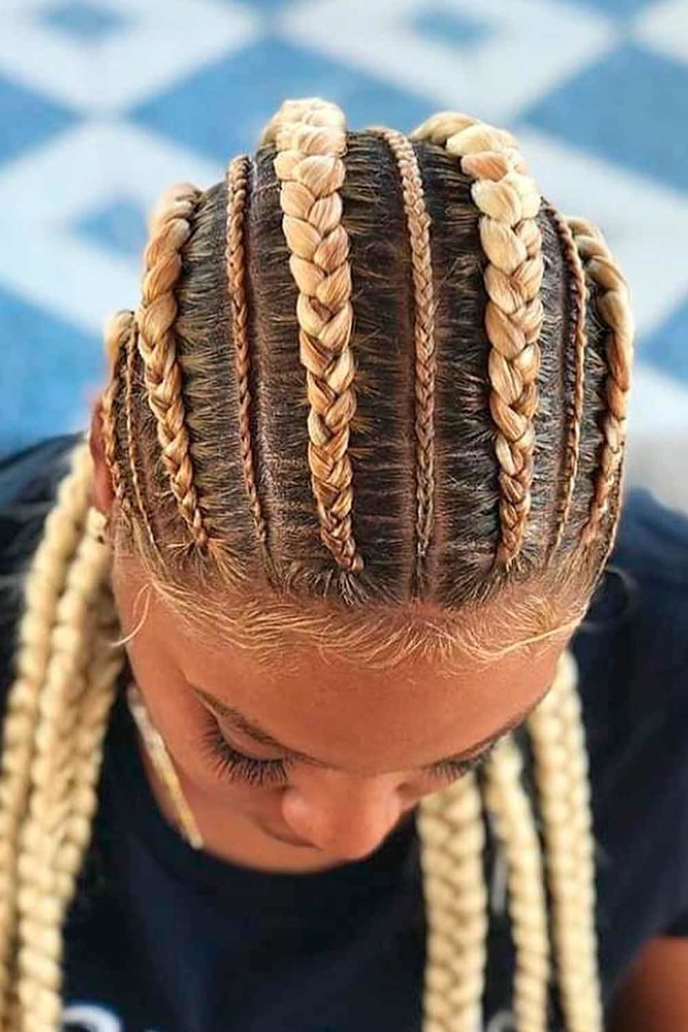 The Blond Ambition: Bold Box Braids