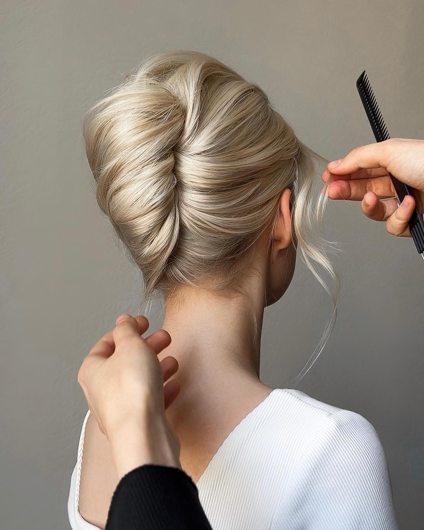 Sophisticated Updo for the Minimalist