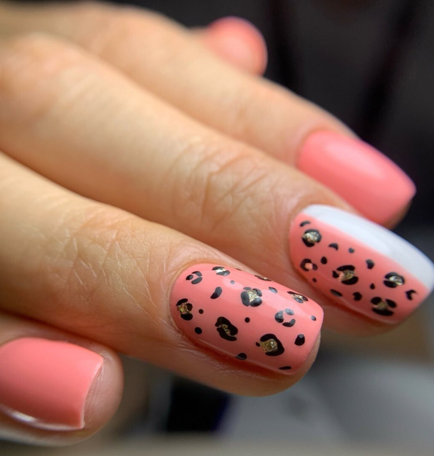 Pink Leopard Print