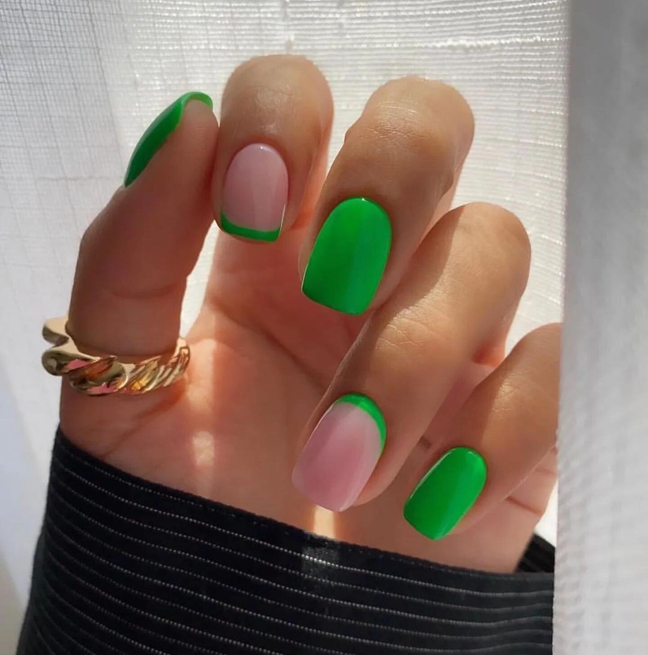 Lime French Twist