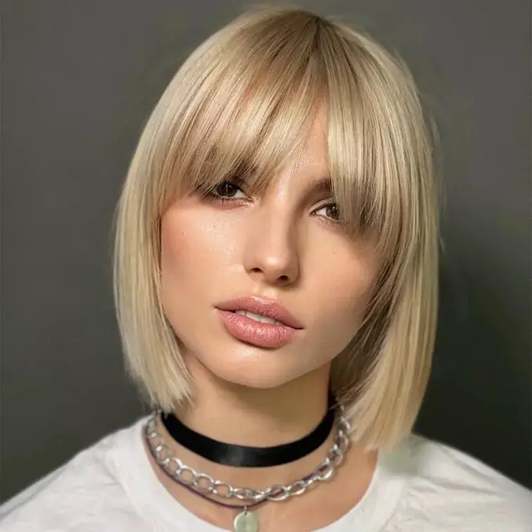 The Modern Fringe Bob