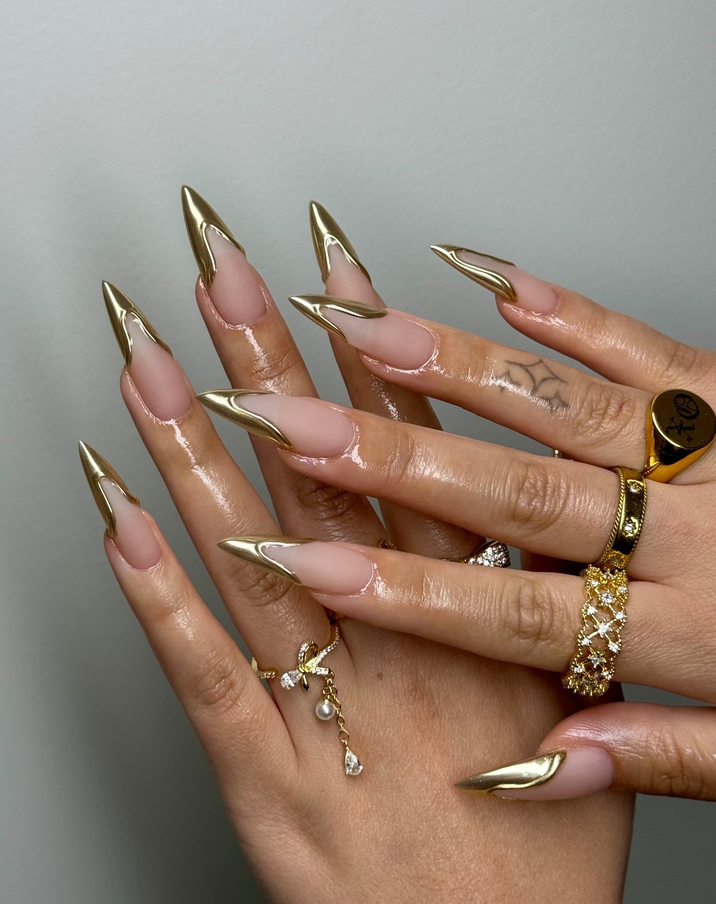 Gold and Nude Elegance