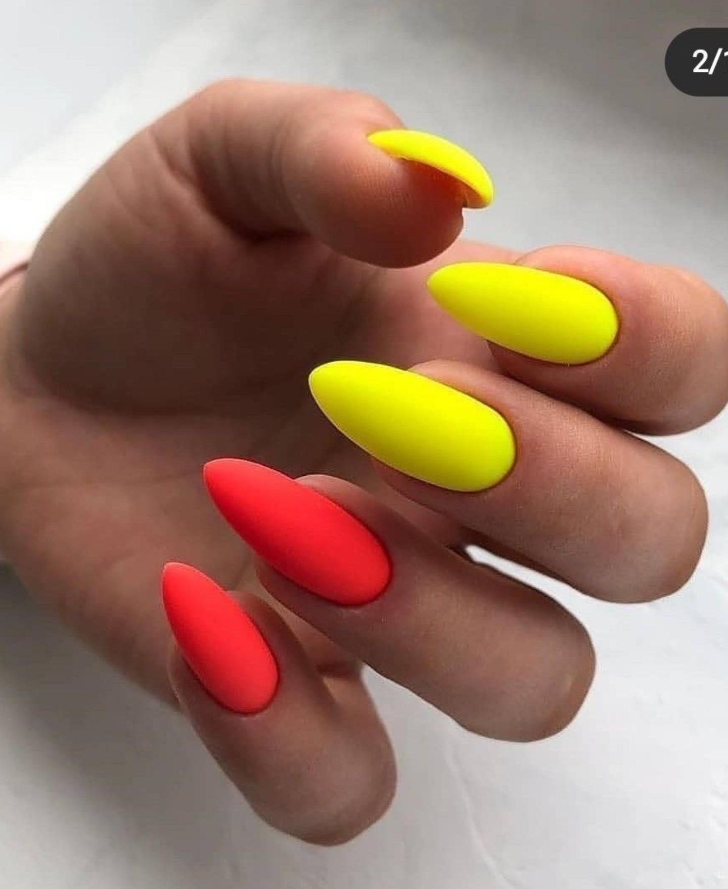 Dual-Toned Neon Elegance