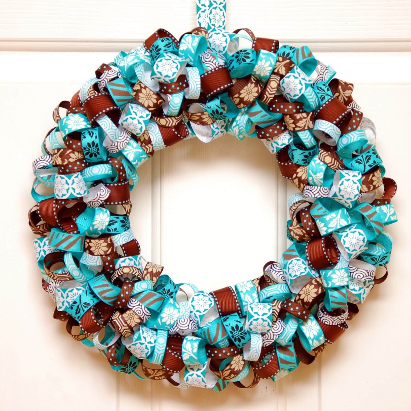 Christmas Wreath Ideas with Ribbon