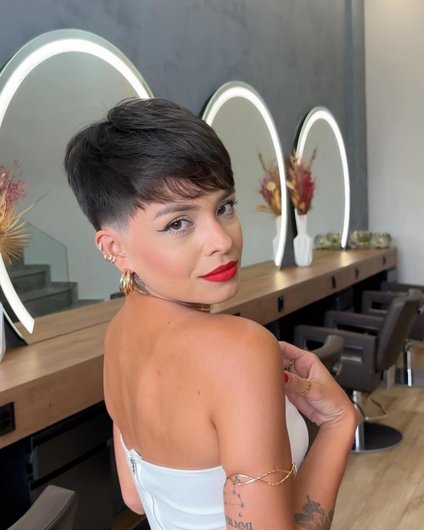 The Chic Undercut Pixie: Edgy and Fashion-Forward