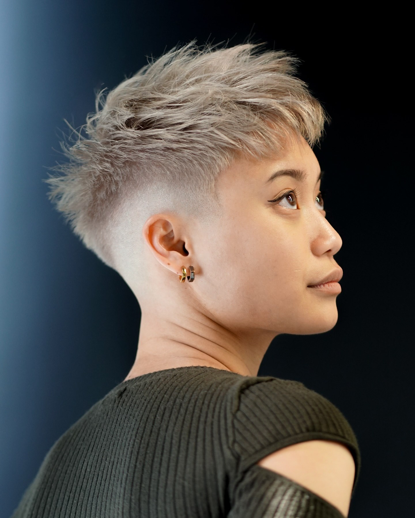 Platinum Pixie with Undercut