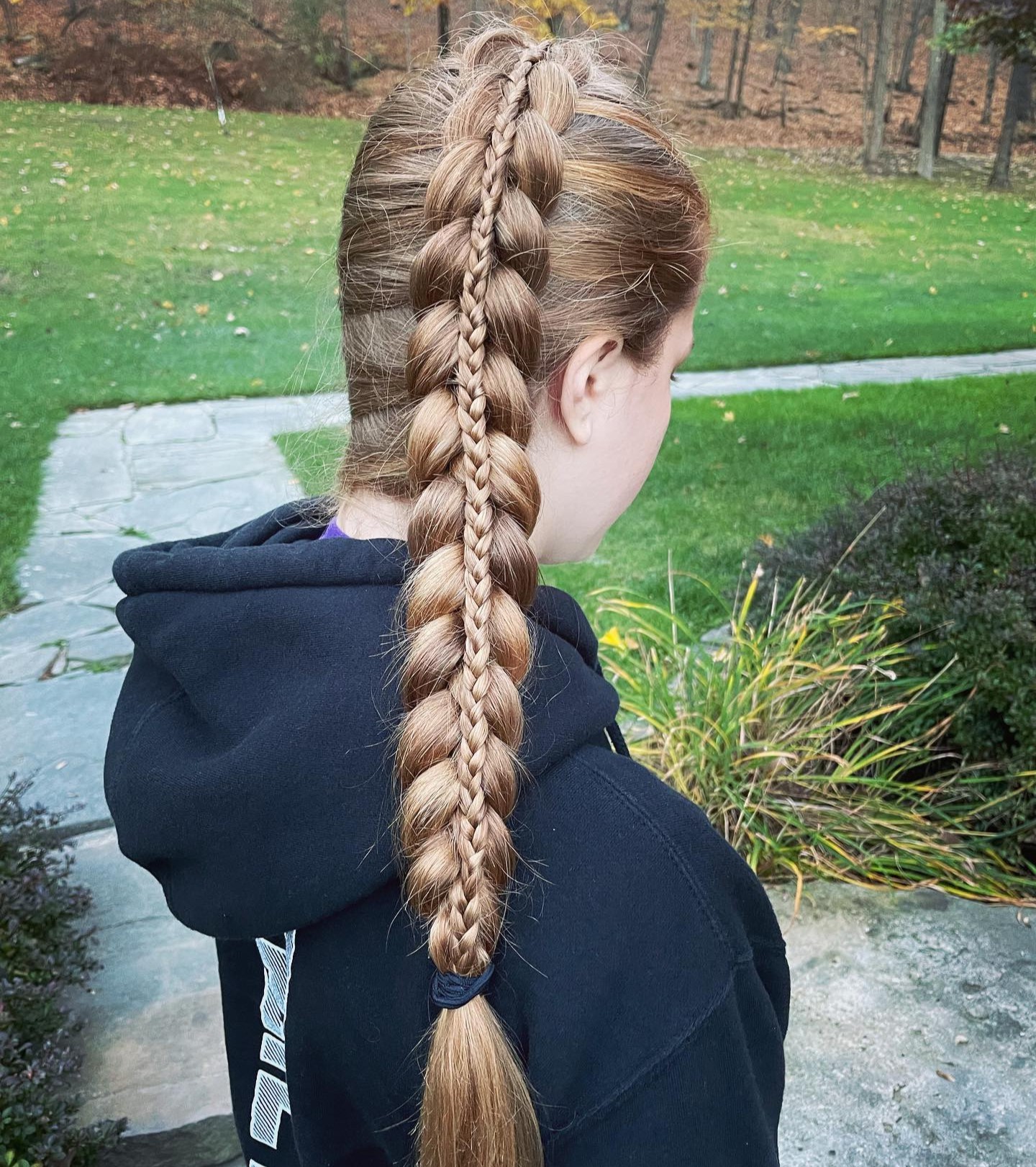 The Serene Backyard Braid