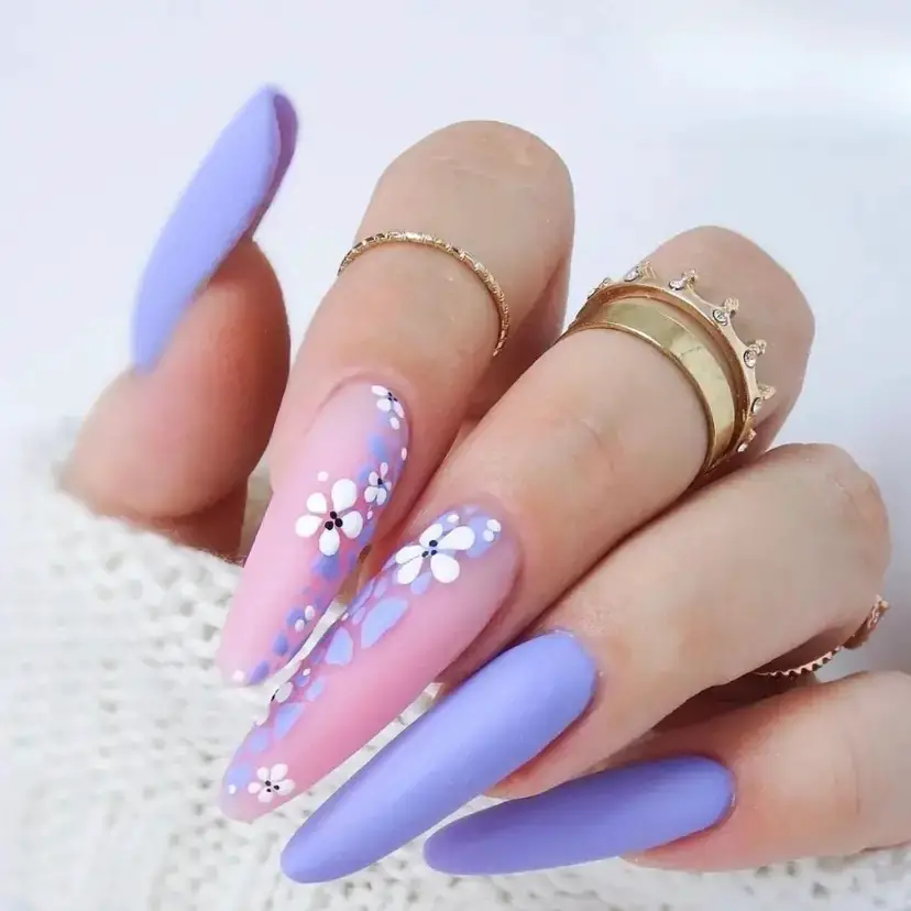 Floral Fantasy in Pastel Tones