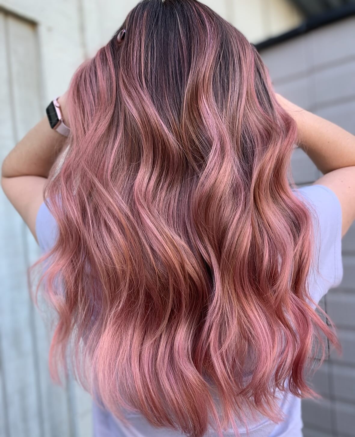 Luxurious Lengths in Pastel Perfection