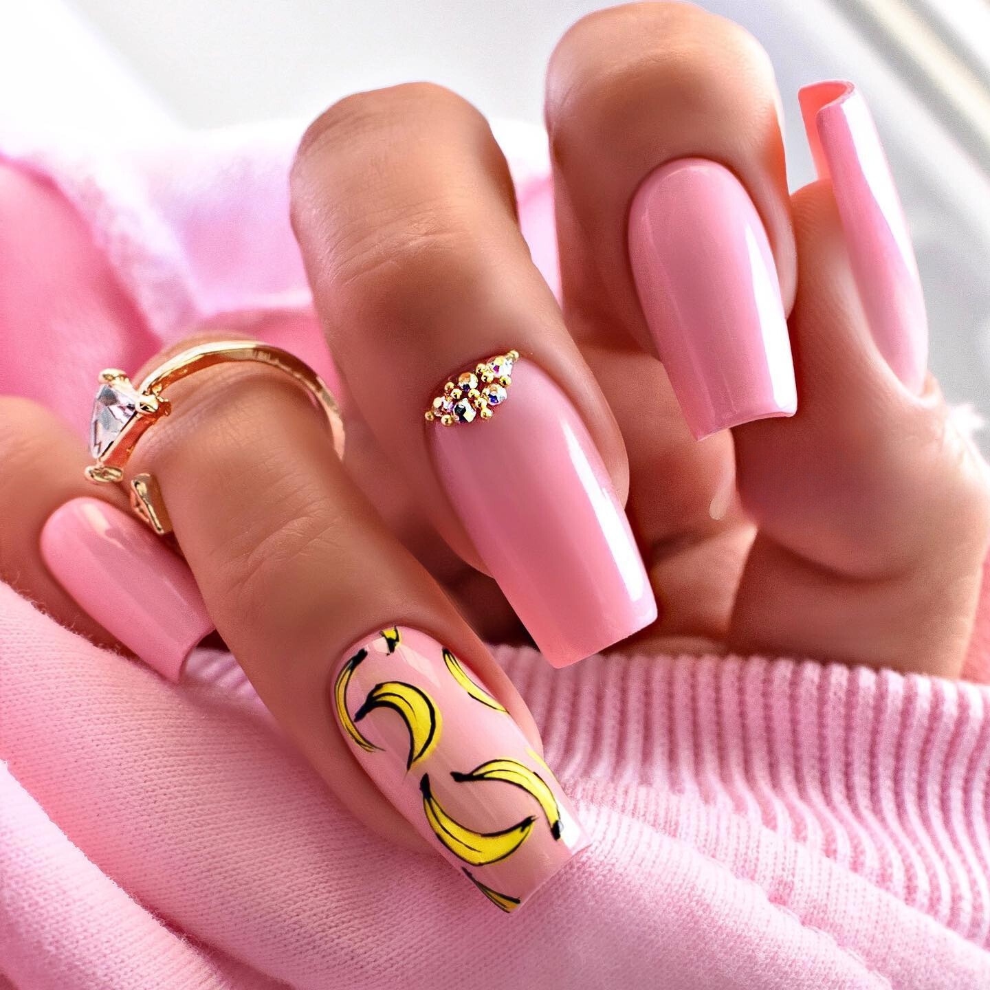 Pink Paradise Nails