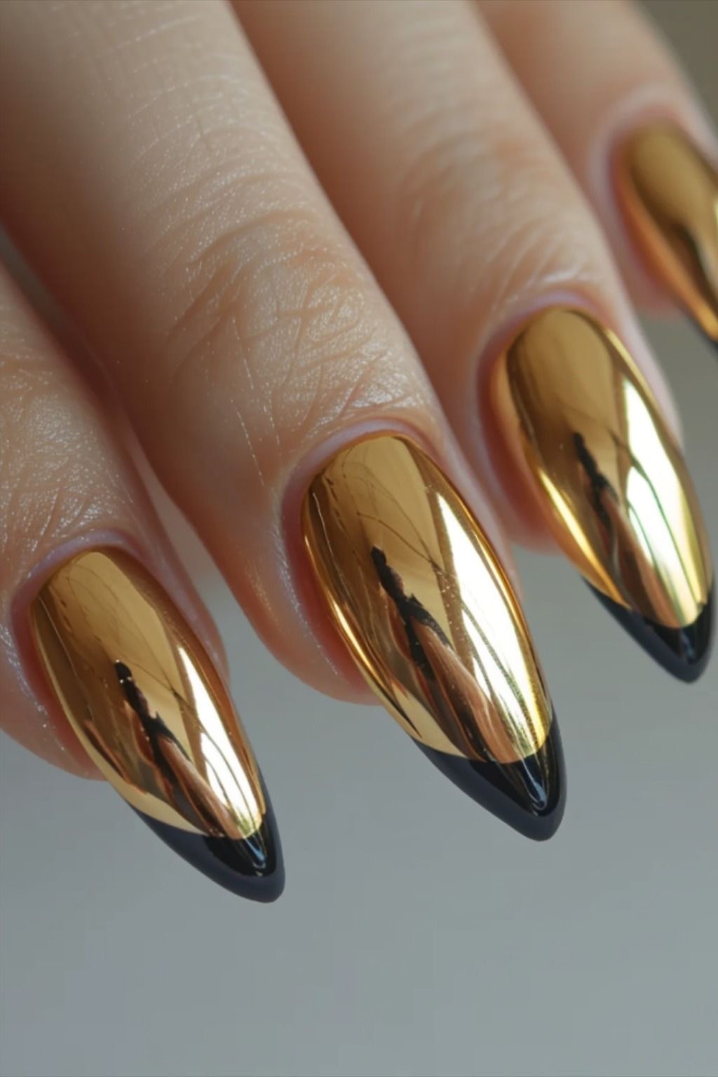 Dramatic Flair: The Contrast of Dark and Gold