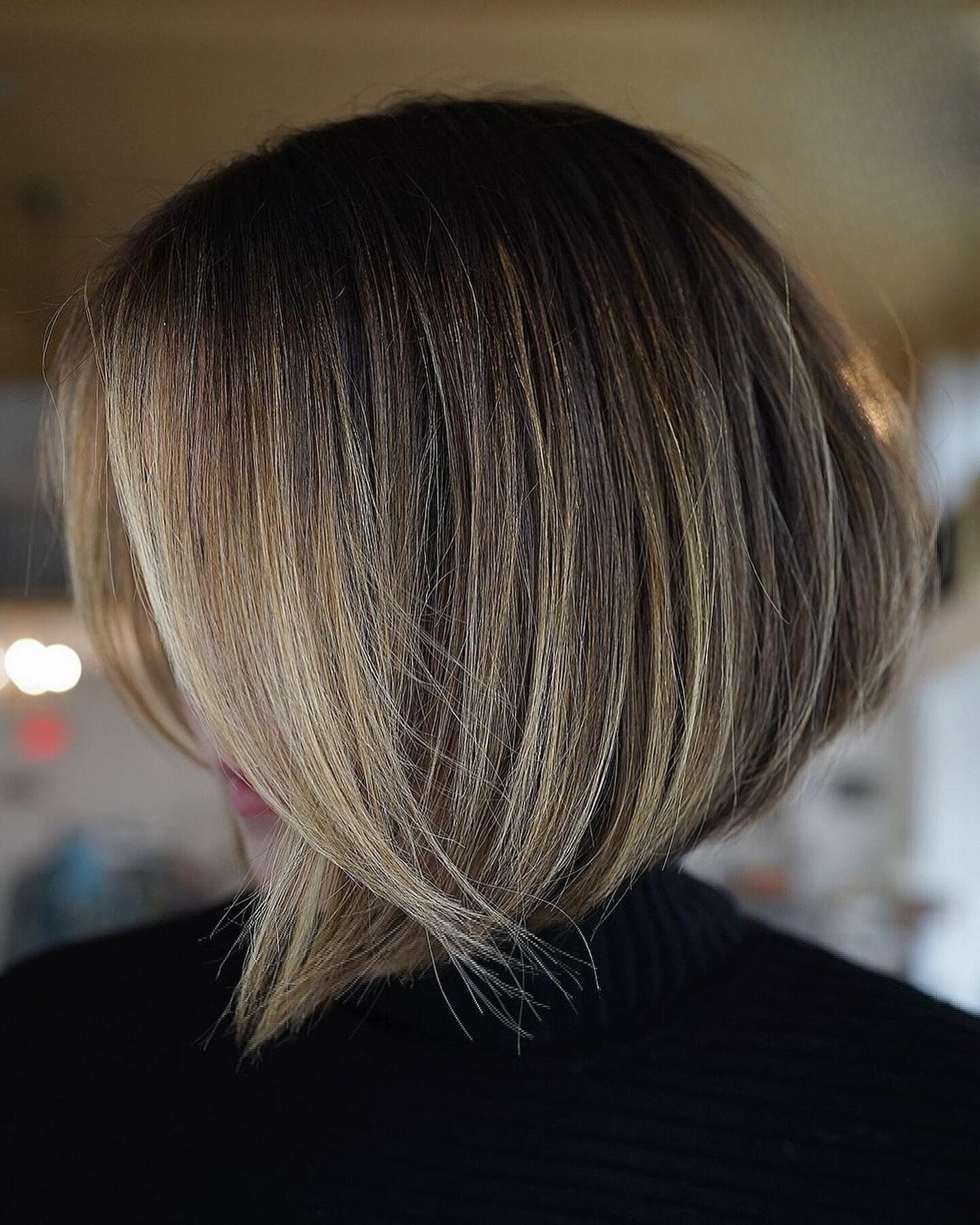 The Perfect Blend: Modern A-line Bob